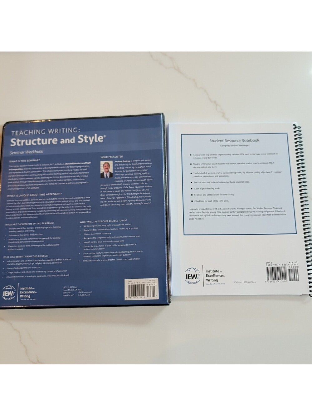 Teaching Writing Structure & Style, Student Resource Notebook, Classical - Picture 2 of 8